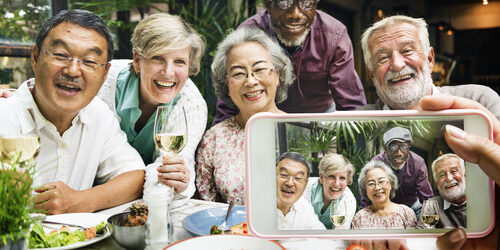 Group,Of,Friends,Togetherness,Happy,Meal,Concept