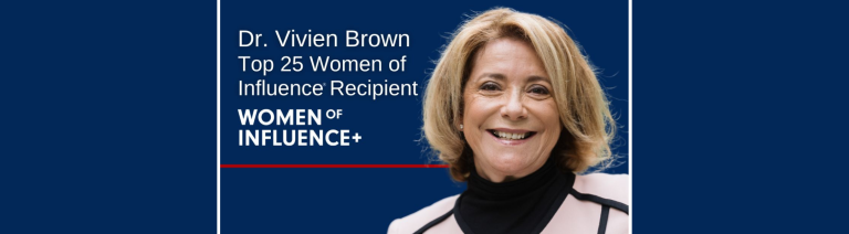 Dr. Vivien Brown named one of Women of Influences Top 25 in 2023